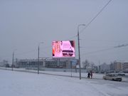 Полноцветный светодиодный экран за 16800 гр. структура пикселя 2R1G1B 