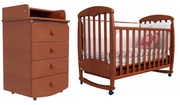 Дуэт Верес ЛД-1 (кроватка + комод пеленатор 90x60)