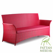 Плетеные диваны из ротанга, Диван Прованс