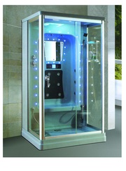 Гидромассажный пристенный бокс Golston GA-087, 1200х900х2160 мм