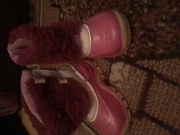 теплі сапошки на дівчинку